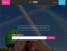 Tablet Screenshot of canofotosports.com